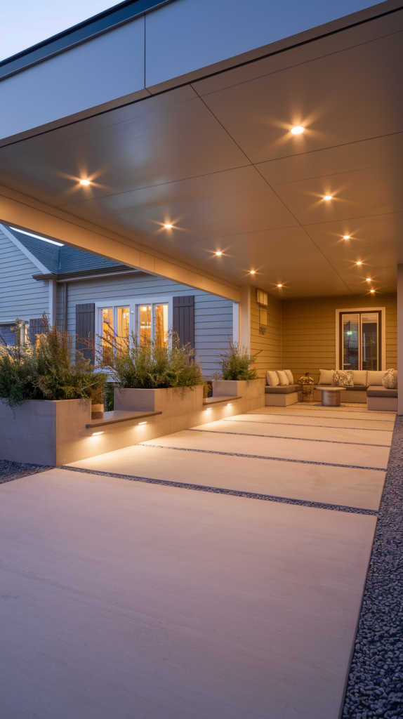 Upgrade Your Entrance: 28 Stylish and Functional Modern Driveway Ideas