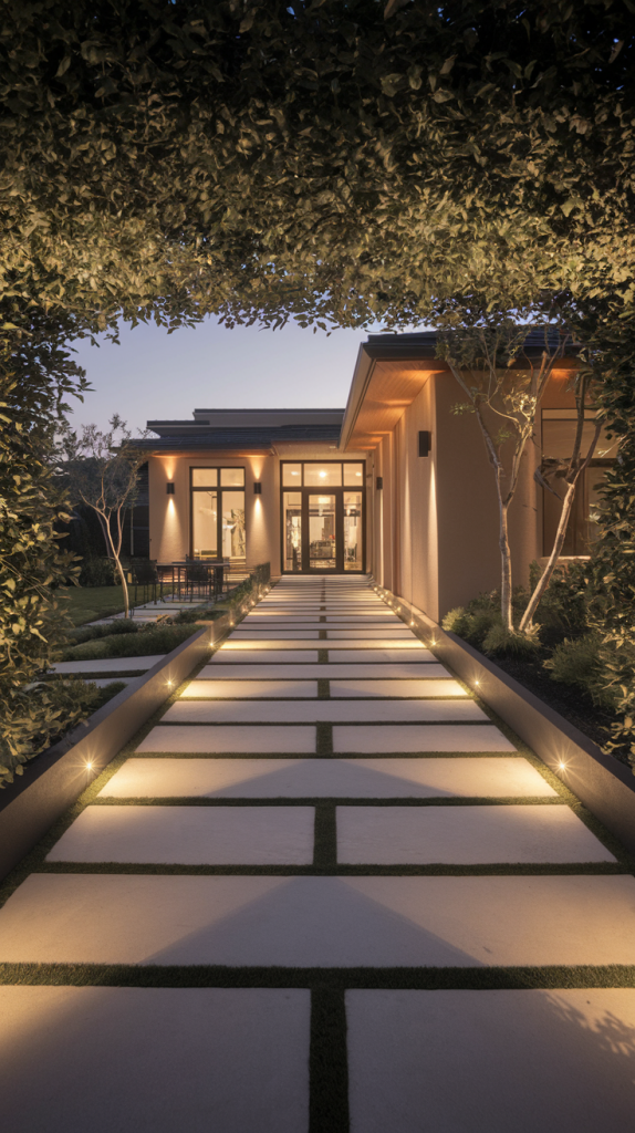 Upgrade Your Entrance: 28 Stylish and Functional Modern Driveway Ideas