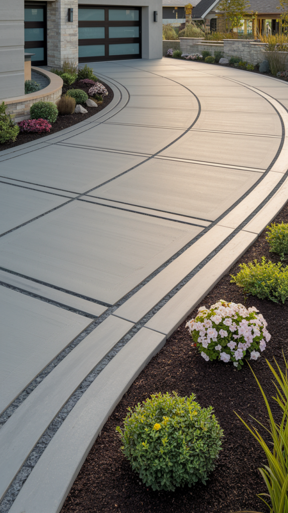 Upgrade Your Entrance: 28 Stylish and Functional Modern Driveway Ideas