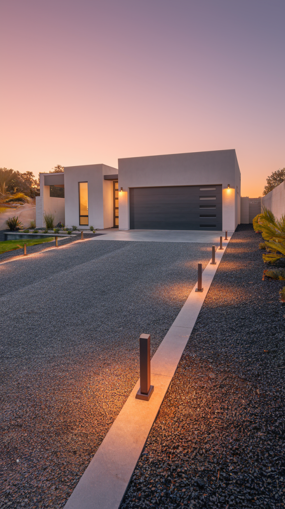 Upgrade Your Entrance: 28 Stylish and Functional Modern Driveway Ideas