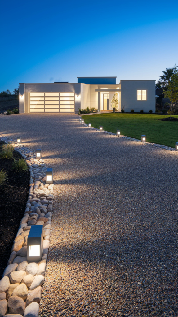 Upgrade Your Entrance: 28 Stylish and Functional Modern Driveway Ideas