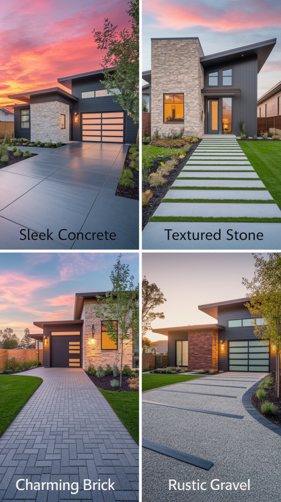 Upgrade Your Entrance: 28 Stylish and Functional Modern Driveway Ideas