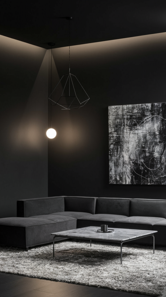 Moody Living Room Magic: 32 Stylish Ideas for a Bold and Inviting Atmosphere