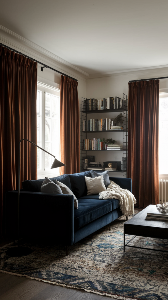 Moody Living Room Magic: 32 Stylish Ideas for a Bold and Inviting Atmosphere