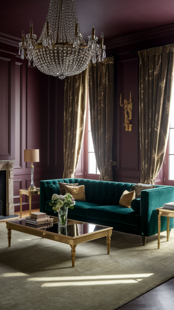 Moody Living Room Magic: 32 Stylish Ideas for a Bold and Inviting Atmosphere