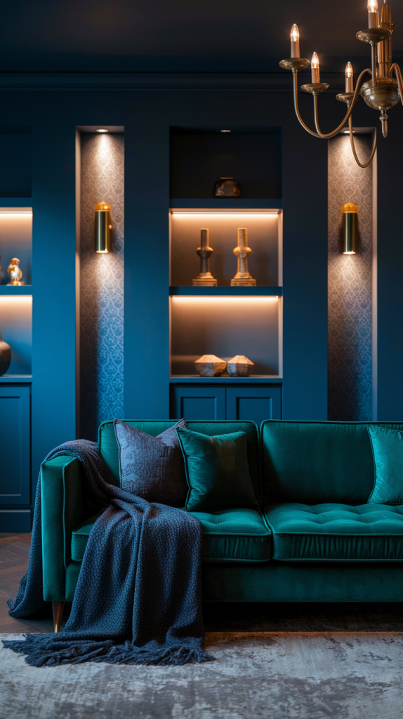 Moody Living Room Magic: 32 Stylish Ideas for a Bold and Inviting Atmosphere