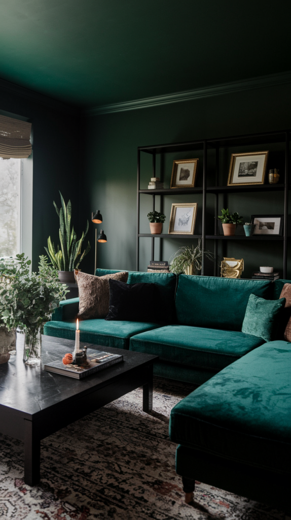 Moody Living Room Magic: 32 Stylish Ideas for a Bold and Inviting Atmosphere