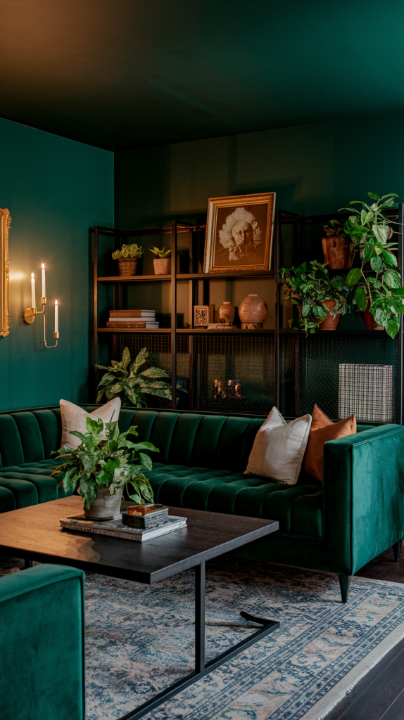 Moody Living Room Magic: 32 Stylish Ideas for a Bold and Inviting Atmosphere