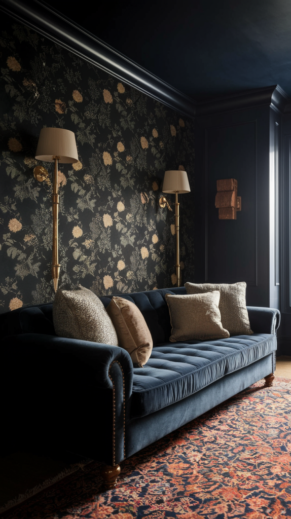 Moody Living Room Magic: 32 Stylish Ideas for a Bold and Inviting Atmosphere