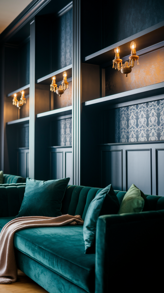 Moody Living Room Magic: 32 Stylish Ideas for a Bold and Inviting Atmosphere