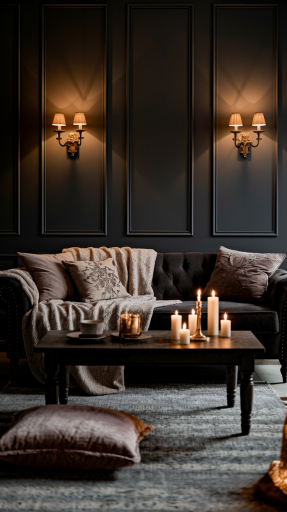 Moody Living Room Magic: 32 Stylish Ideas for a Bold and Inviting Atmosphere