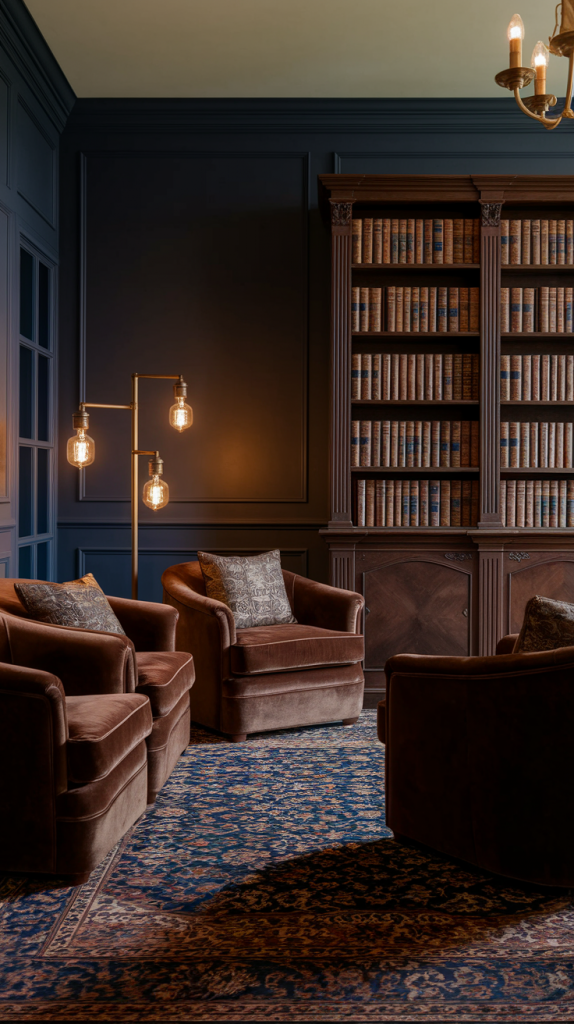 Moody Living Room Magic: 32 Stylish Ideas for a Bold and Inviting Atmosphere