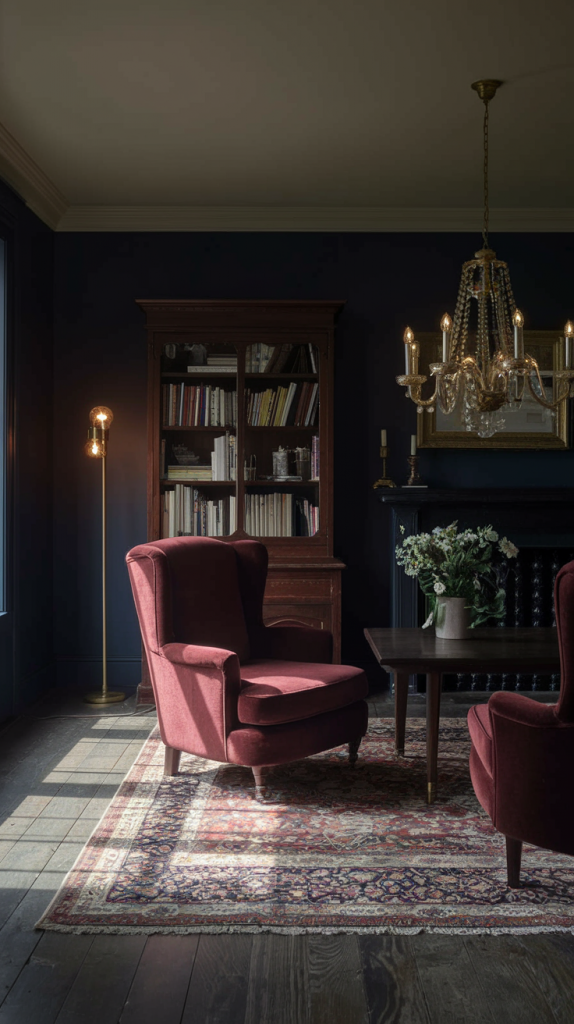 Moody Living Room Magic: 32 Stylish Ideas for a Bold and Inviting Atmosphere