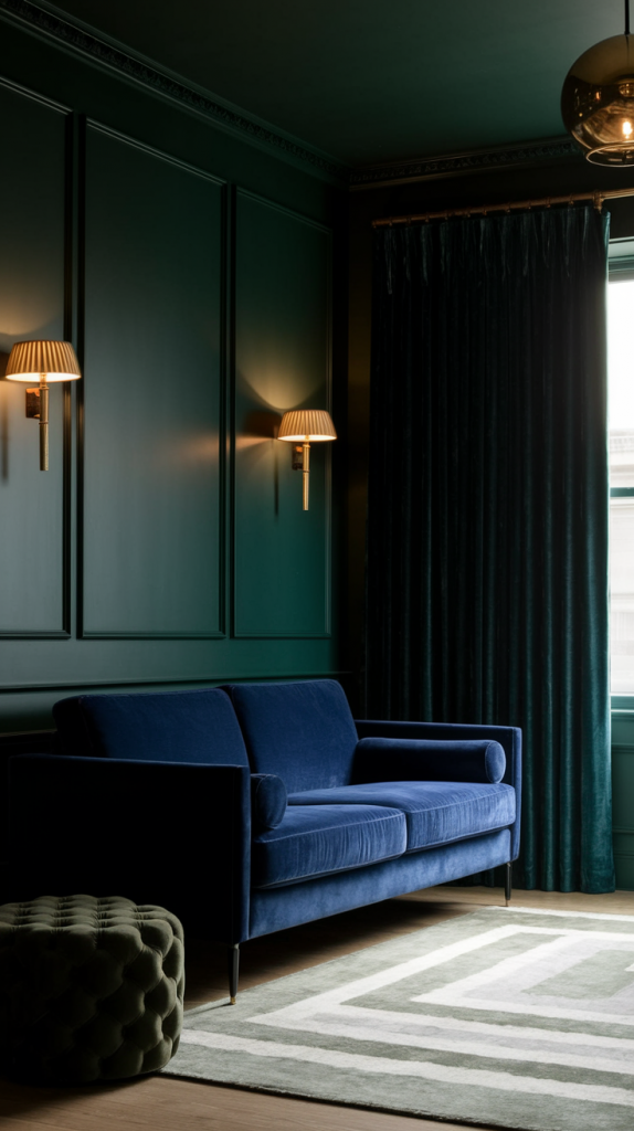 Moody Living Room Magic: 32 Stylish Ideas for a Bold and Inviting Atmosphere