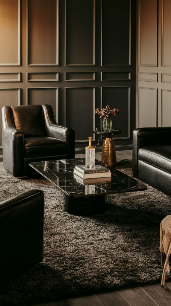 Moody Living Room Magic: 32 Stylish Ideas for a Bold and Inviting Atmosphere