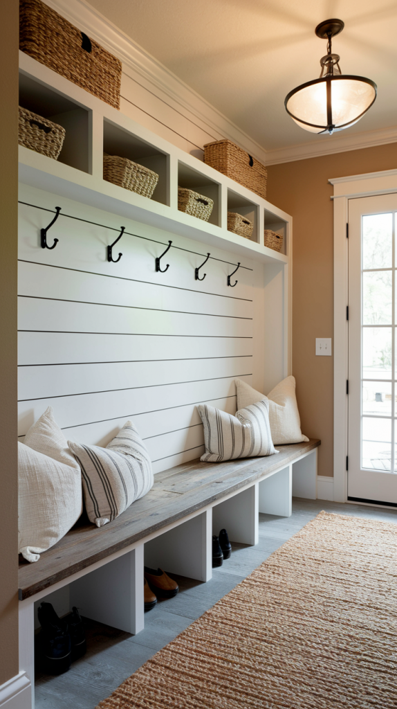 Transform Your Space: 30 Brilliant Mudroom Entryway Ideas for Every Style