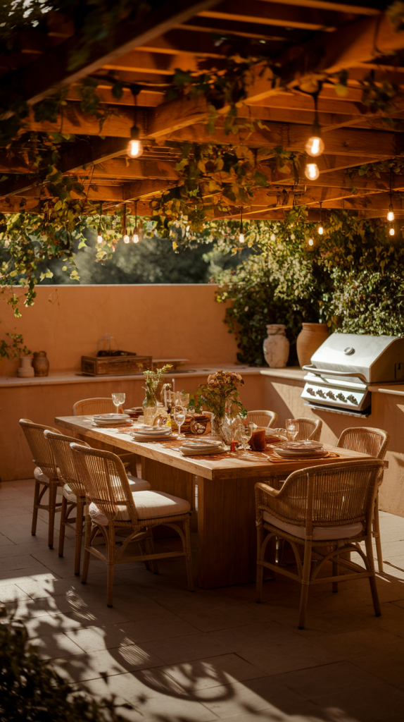 30 Stylish Outdoor BBQ Area in Garden Ideas to Elevate Your Summer Gatherings