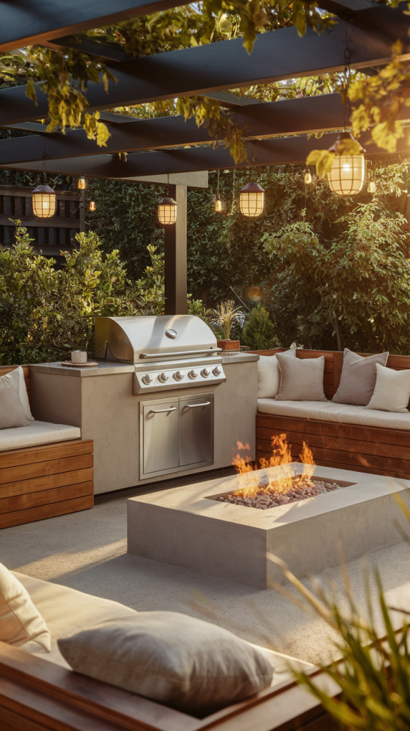 30 Stylish Outdoor BBQ Area in Garden Ideas to Elevate Your Summer Gatherings