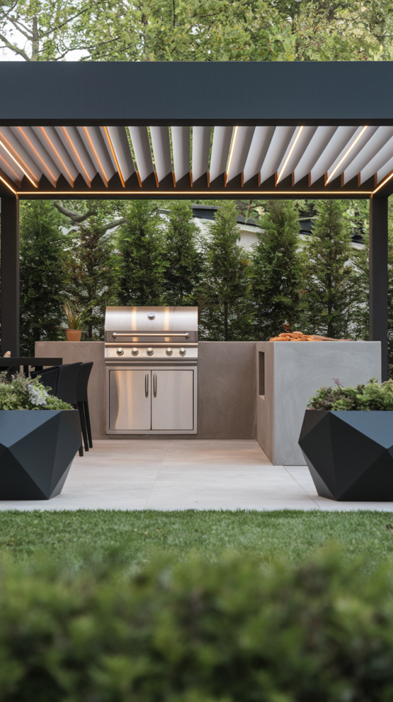 30 Stylish Outdoor BBQ Area in Garden Ideas to Elevate Your Summer Gatherings