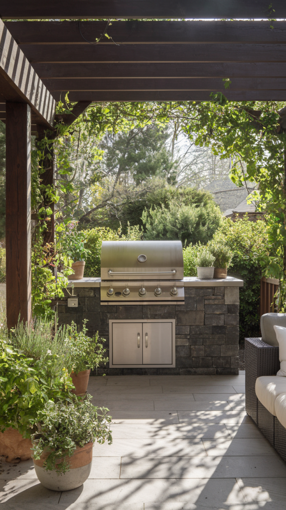 30 Stylish Outdoor BBQ Area in Garden Ideas to Elevate Your Summer Gatherings