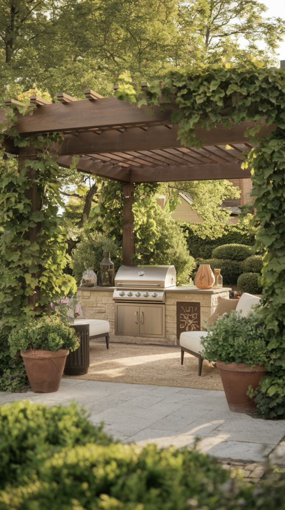 30 Stylish Outdoor BBQ Area in Garden Ideas to Elevate Your Summer Gatherings
