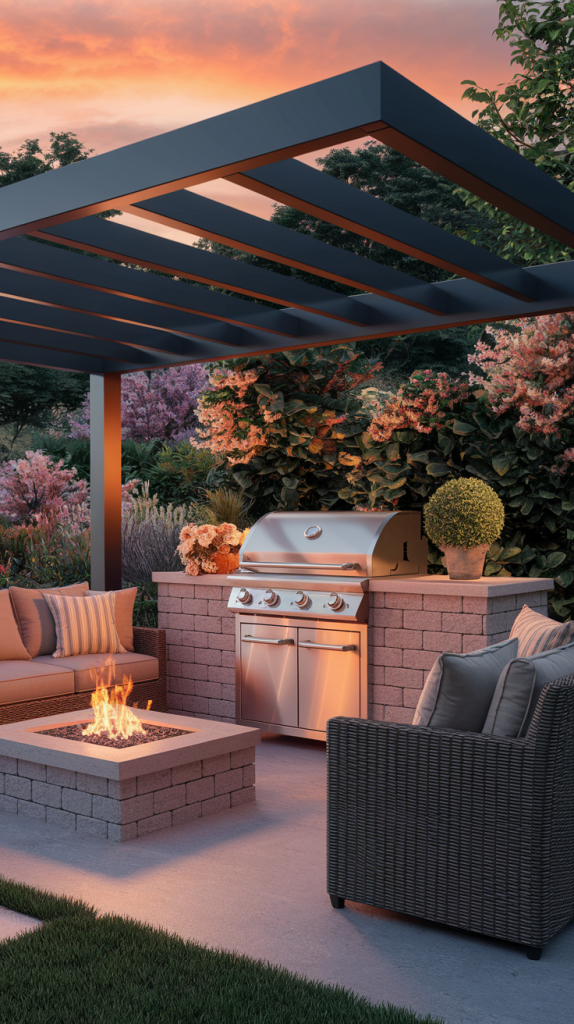 30 Stylish Outdoor BBQ Area in Garden Ideas to Elevate Your Summer Gatherings