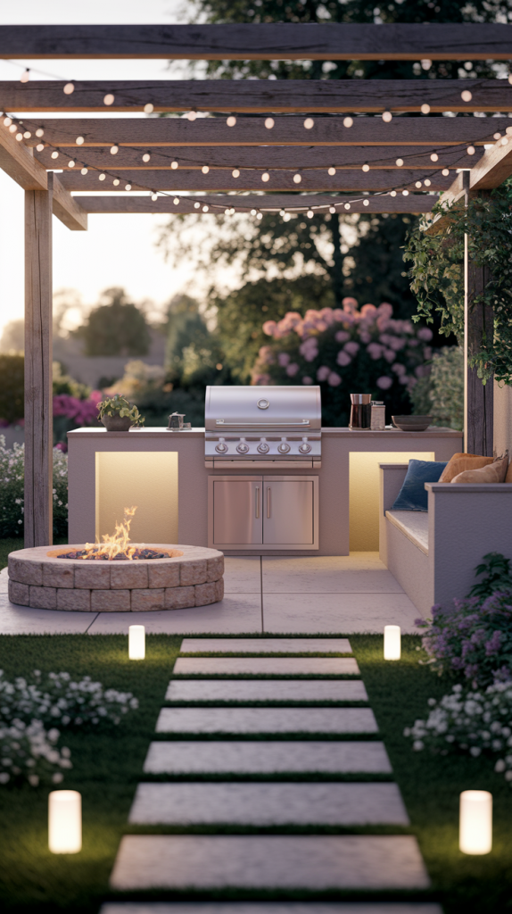 30 Stylish Outdoor BBQ Area in Garden Ideas to Elevate Your Summer Gatherings