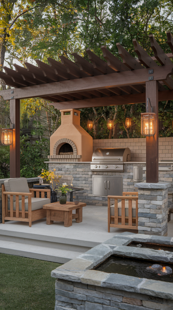 30 Stylish Outdoor BBQ Area in Garden Ideas to Elevate Your Summer Gatherings