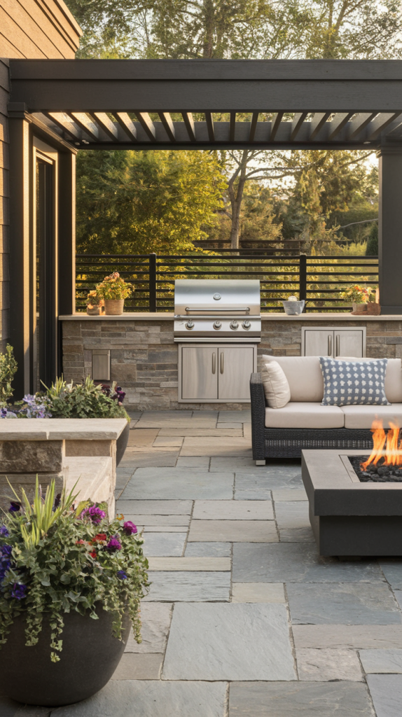 30 Stylish Outdoor BBQ Area in Garden Ideas to Elevate Your Summer Gatherings