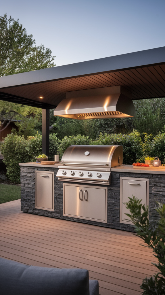 Grill in Style: 28 Must-Try Outdoor BBQ Area With Roof Designs