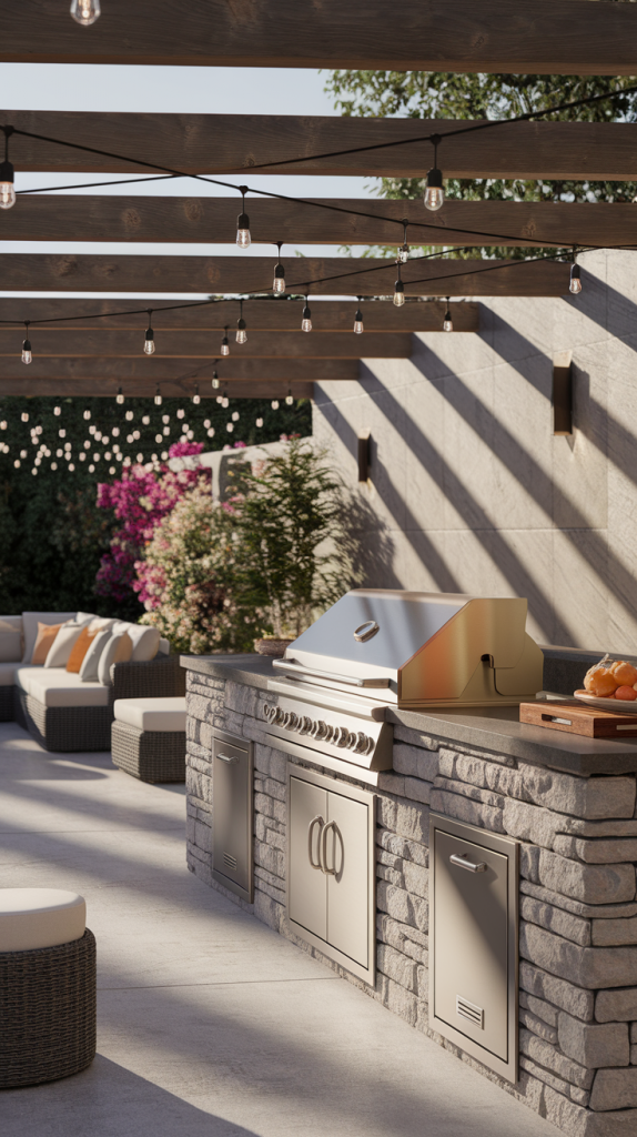 Grill in Style: 28 Must-Try Outdoor BBQ Area With Roof Designs