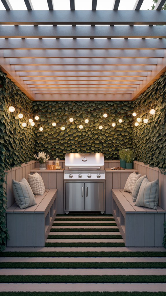 Grill in Style: 28 Must-Try Outdoor BBQ Area With Roof Designs