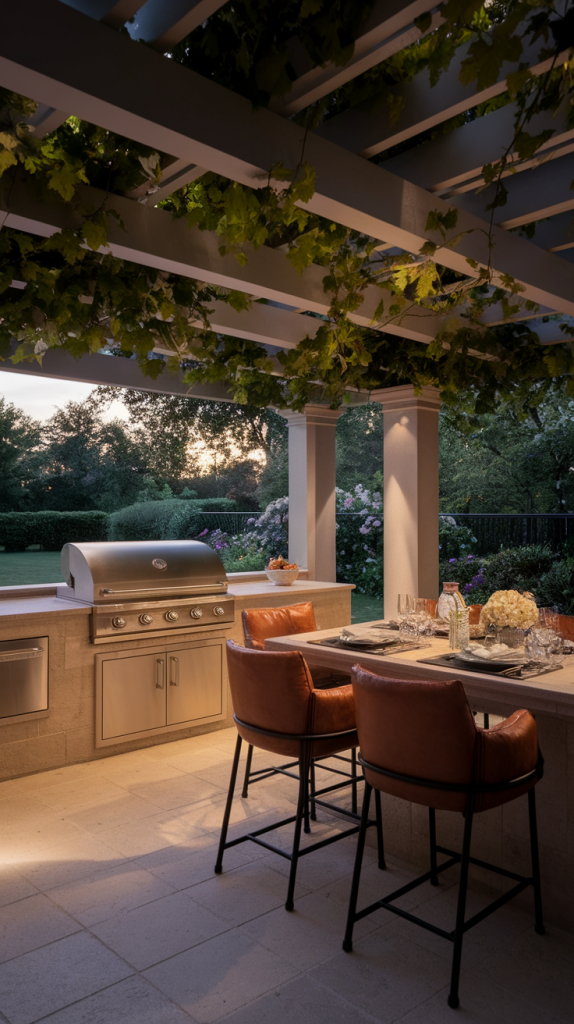 Grill in Style: 28 Must-Try Outdoor BBQ Area With Roof Designs