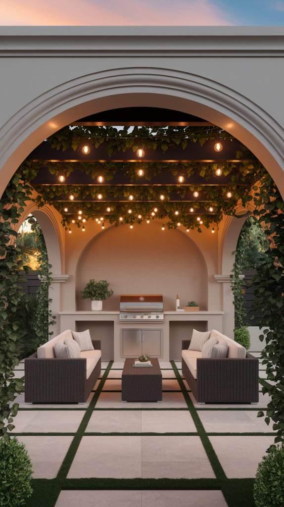 Grill in Style: 28 Must-Try Outdoor BBQ Area With Roof Designs