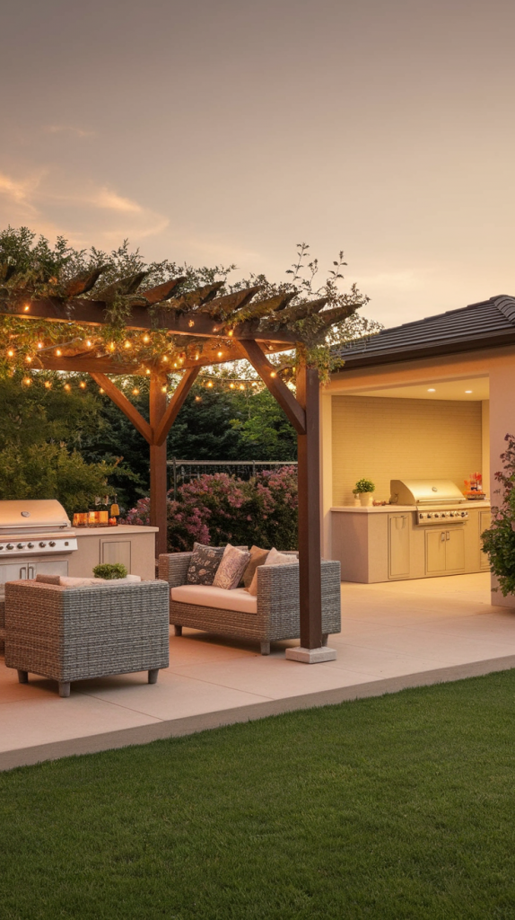 Grill in Style: 28 Must-Try Outdoor BBQ Area With Roof Designs