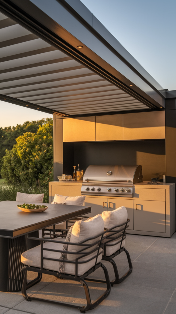 Grill in Style: 28 Must-Try Outdoor BBQ Area With Roof Designs