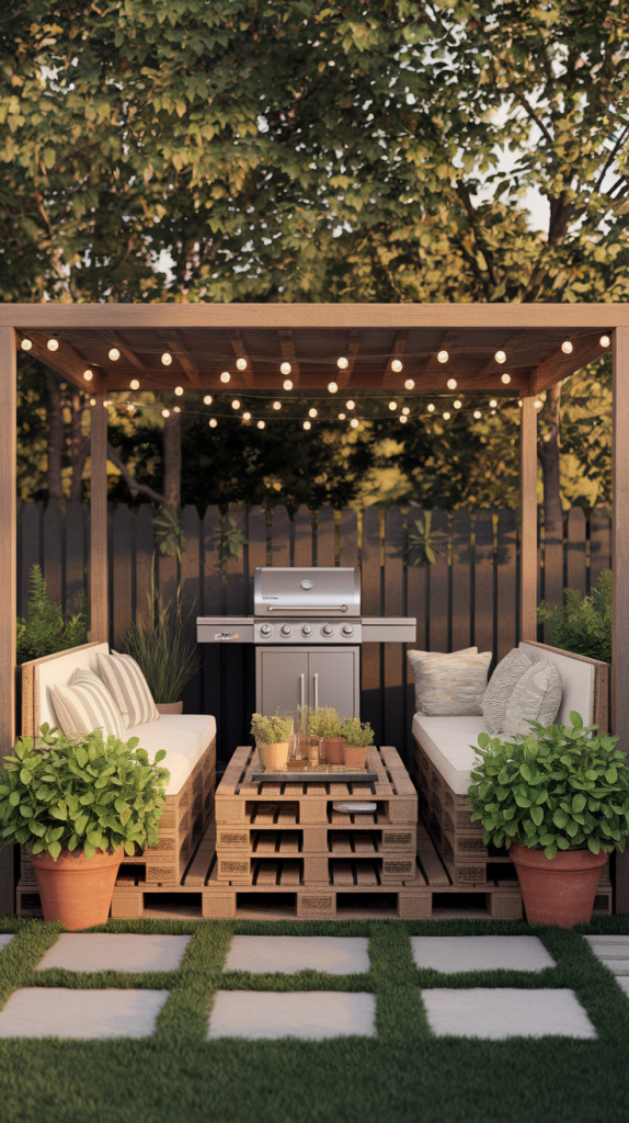 Grill in Style: 28 Must-Try Outdoor BBQ Area With Roof Designs