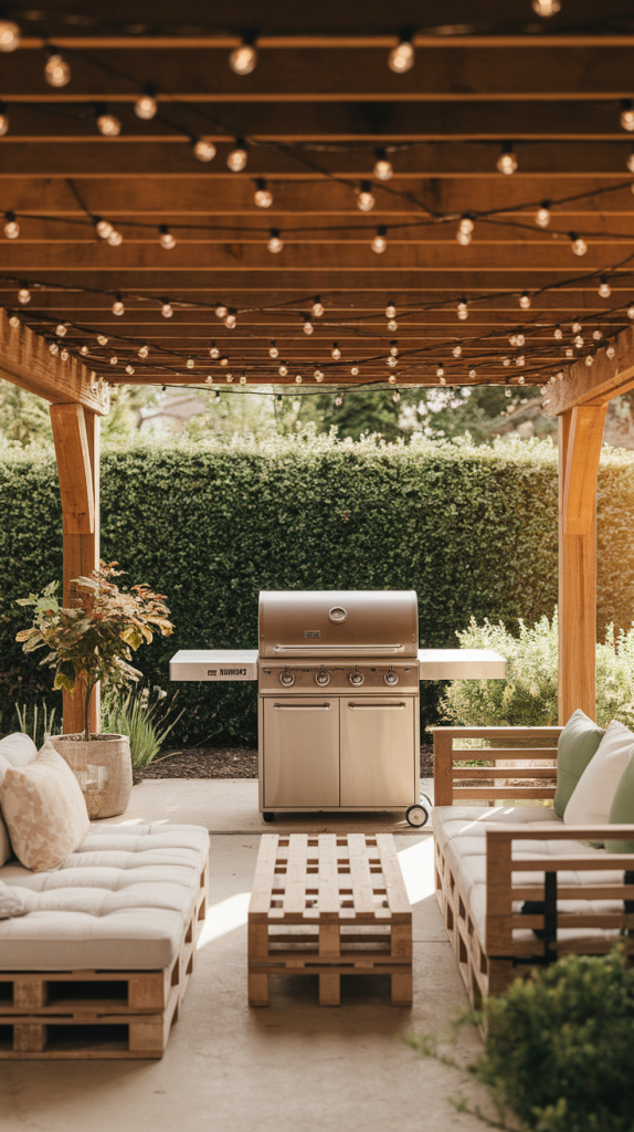 Grill in Style: 28 Must-Try Outdoor BBQ Area With Roof Designs