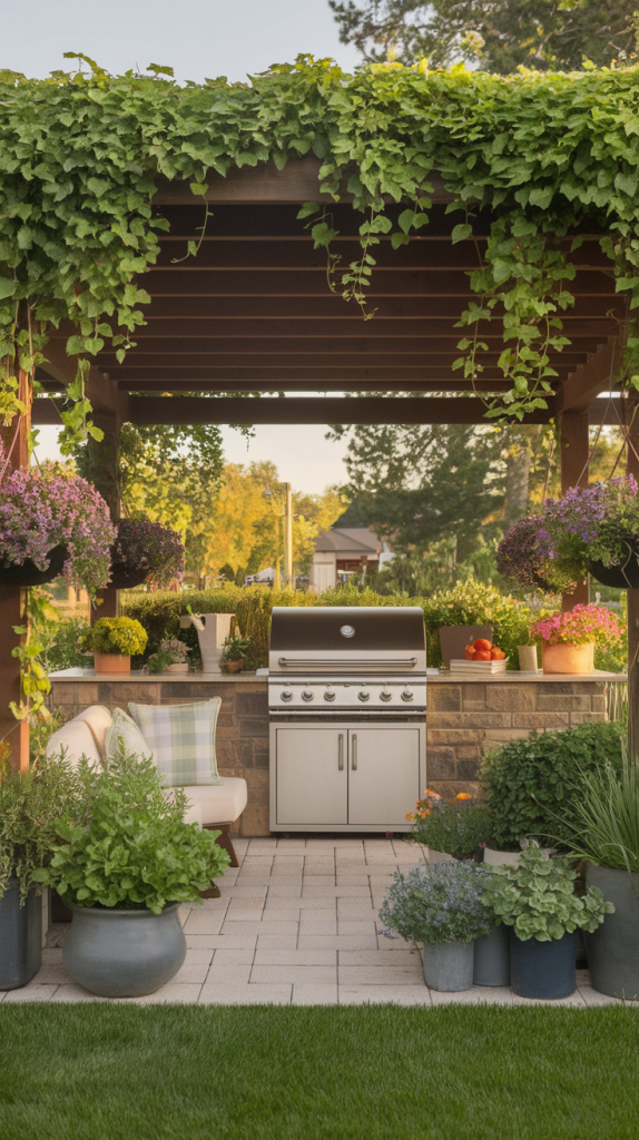 Grill in Style: 28 Must-Try Outdoor BBQ Area With Roof Designs