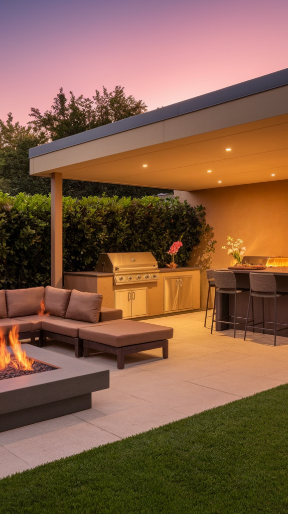 Grill in Style: 28 Must-Try Outdoor BBQ Area With Roof Designs
