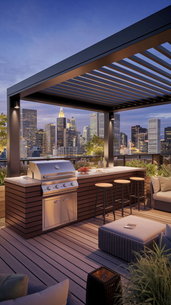 Grill in Style: 28 Must-Try Outdoor BBQ Area With Roof Designs