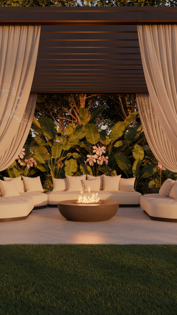 31 Stunning Outdoor Living Rooms That Blend Comfort and Nature