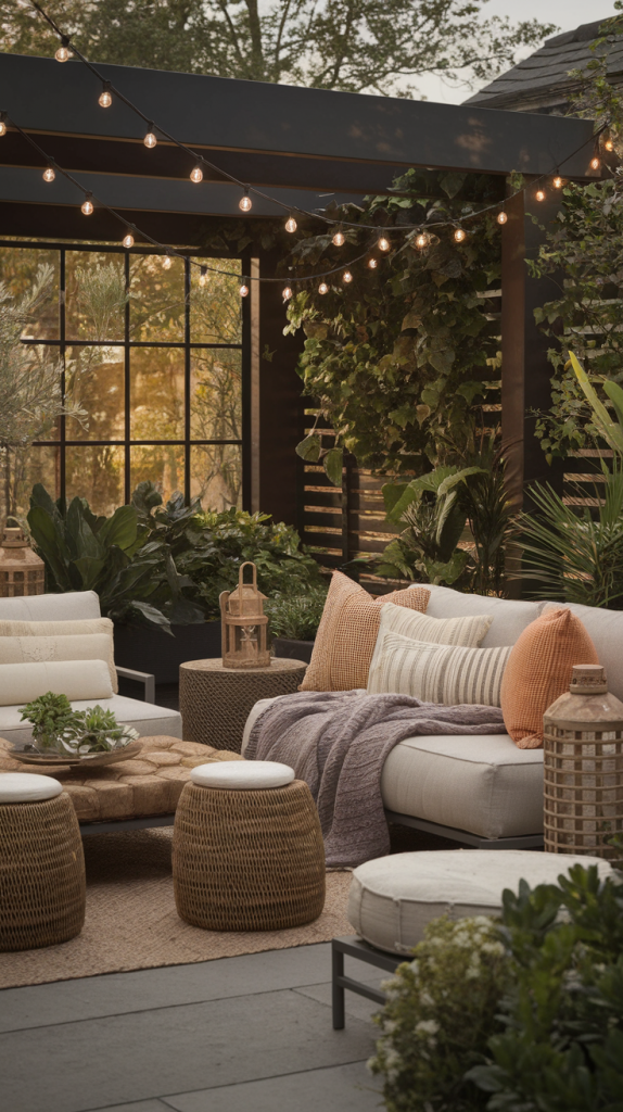 31 Stunning Outdoor Living Rooms That Blend Comfort and Nature