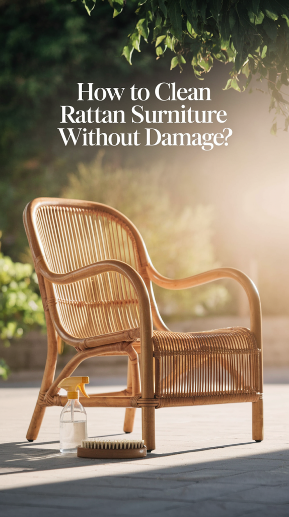 How to Clean Rattan Summer Furniture Without Damage in 2025?