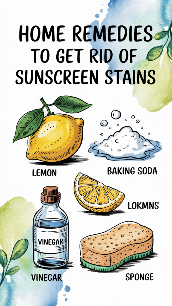 Effective Ways to Remove Sunscreen Stains From Clothes in 2025