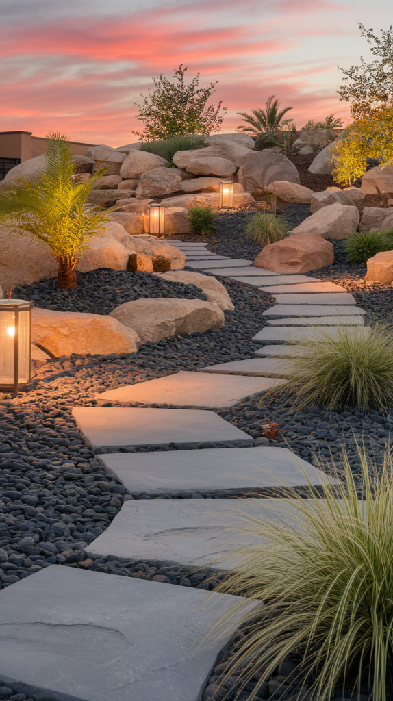 28 Gorgeous Ways to Elevate Your Yard With Rock Landscaping