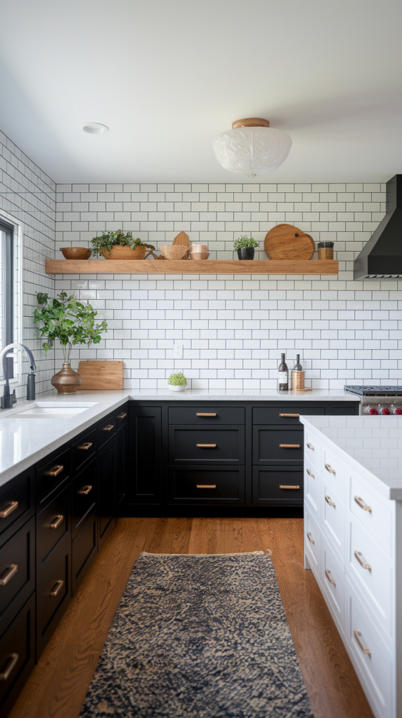 Chic Contrast: 32 Elegant Black And White Kitchen Ideas For Every Style