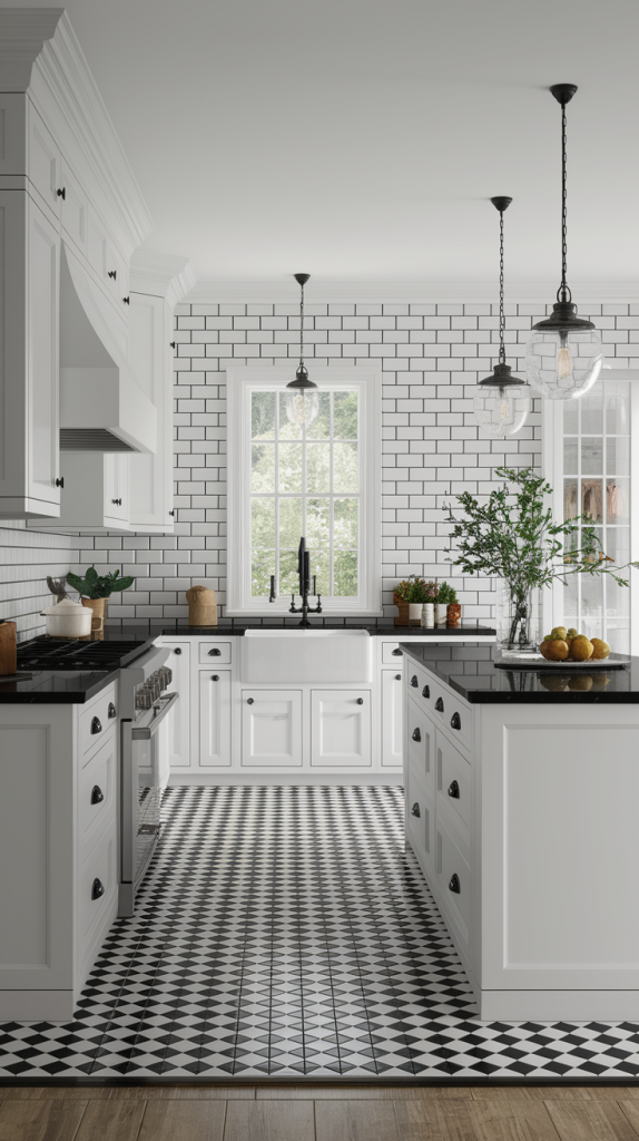 Chic Contrast: 32 Elegant Black And White Kitchen Ideas For Every Style