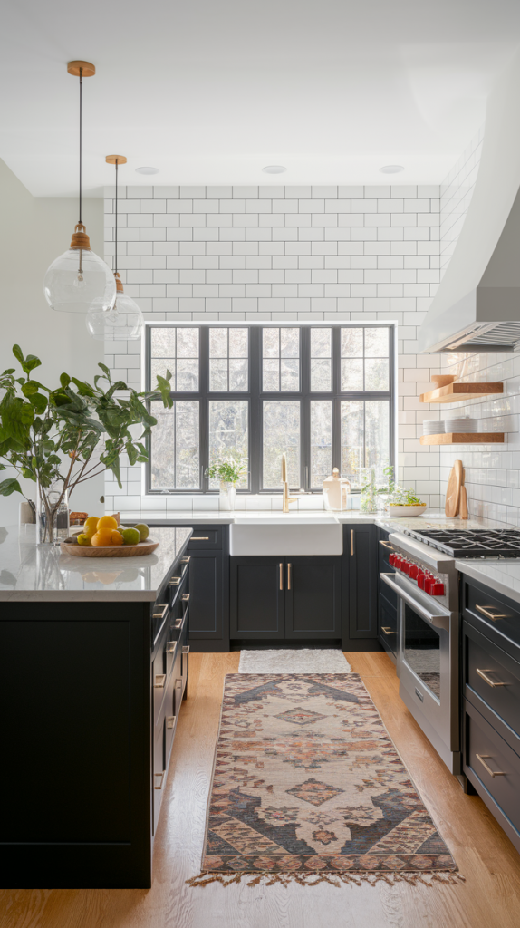 Chic Contrast: 32 Elegant Black And White Kitchen Ideas For Every Style