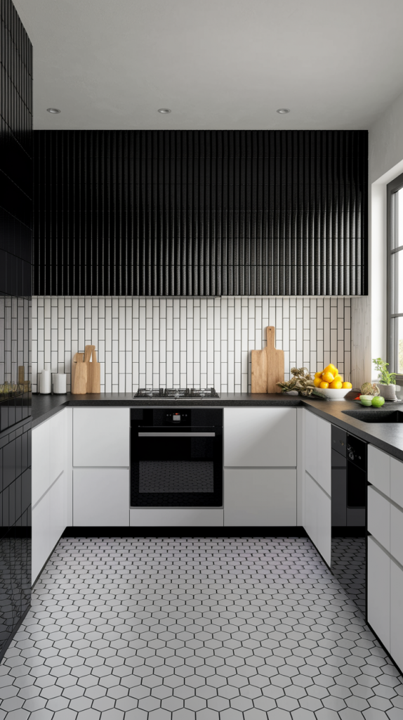 Chic Contrast: 32 Elegant Black And White Kitchen Ideas For Every Style